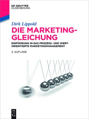 cover image of Die Marketing-Gleichung